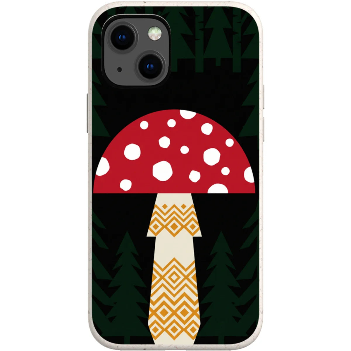 Fly Agaric — iPhone 13 Bio-degradable Case — Finnaij