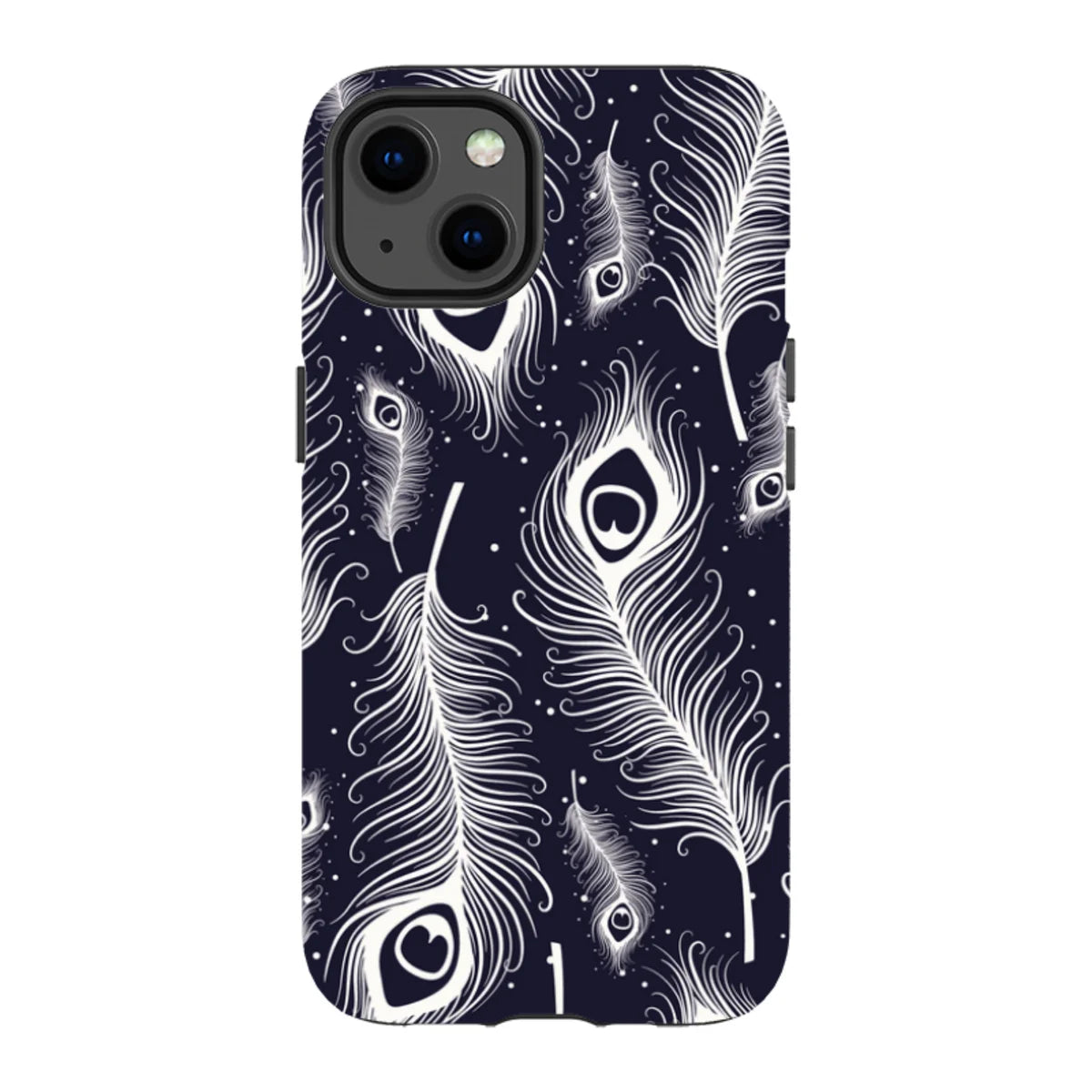 Feathers in Bloom — iPhone 13 Magsafe Tough Case — Finnaij