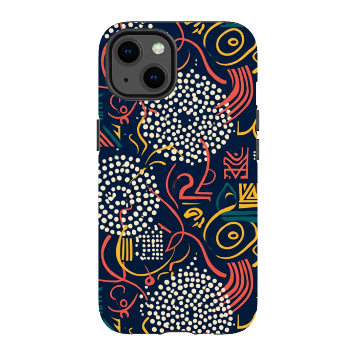 Adire Nightfall by Ada Okoye — Magsafe Tough Case for iPhone — Finnaij