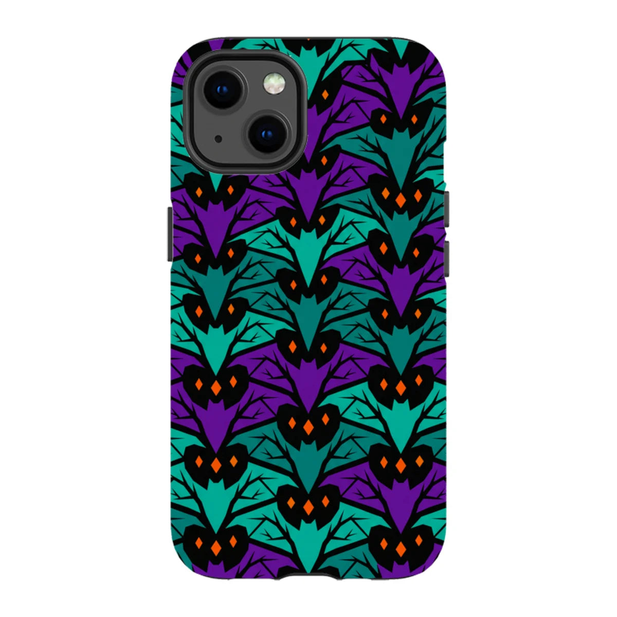 Bat Forest — iPhone 13 MagSafe Tough Case — Finnaij