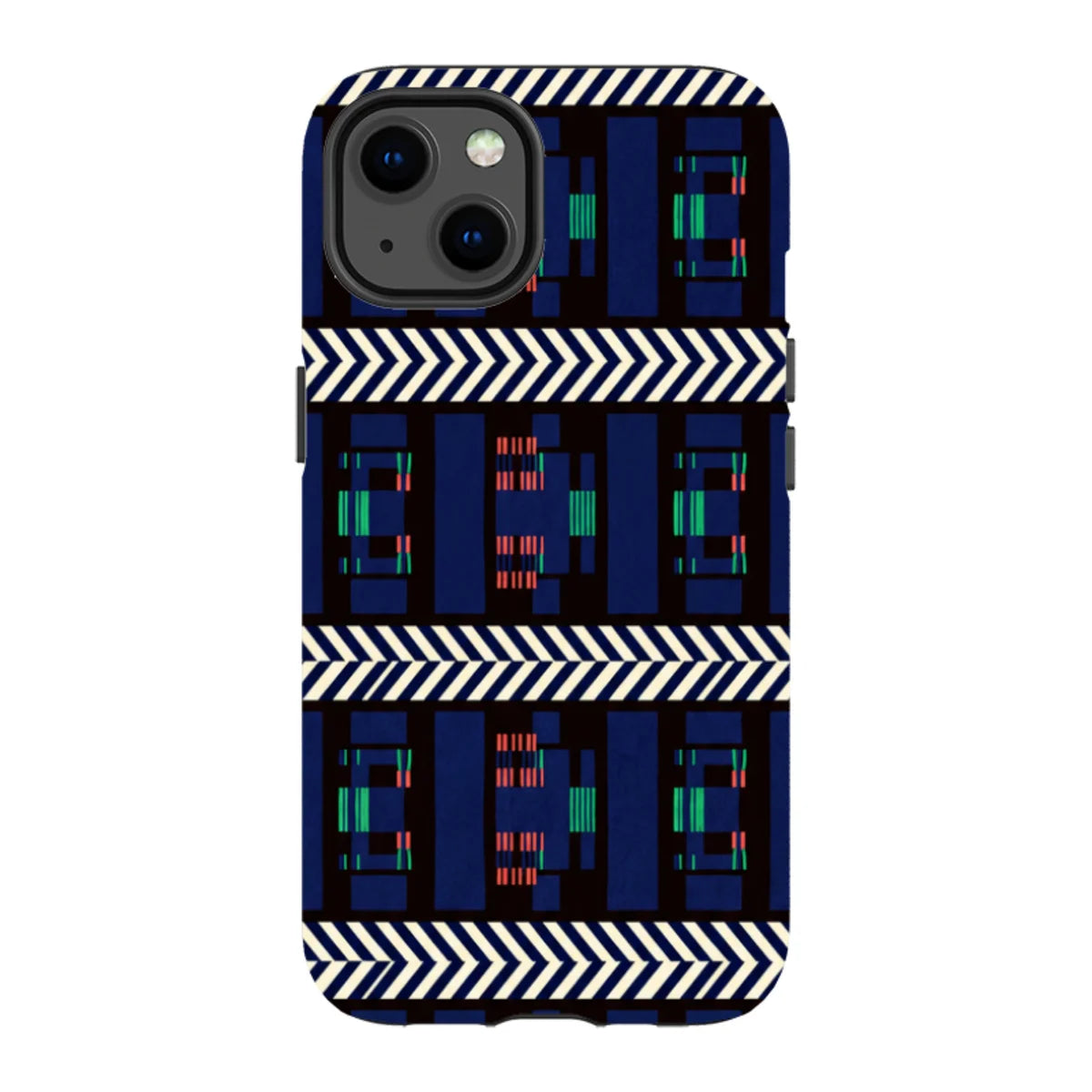 Midnight Aso-Oke by Ada Okoye — iPhone 13 MagSafe Tough Case — Finnaij