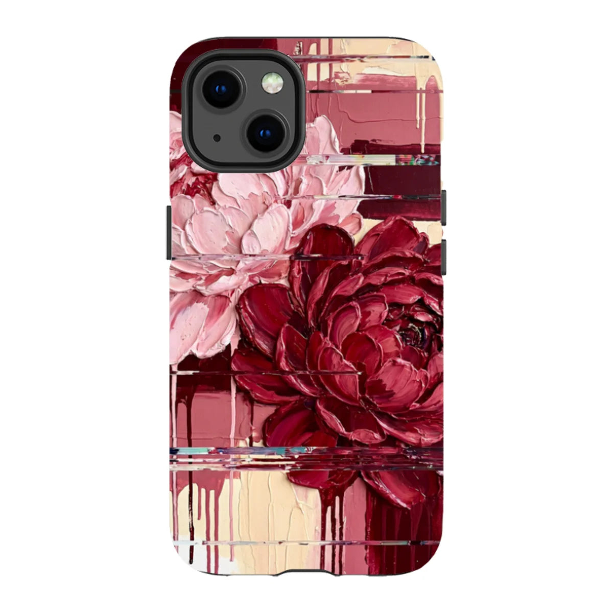 Peonies by Frida Lövström — iPhone 13 Magsafe Tough Case — Finnaij
