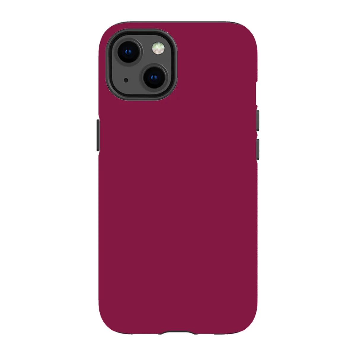 Simple Range Burgundy Orchid — iPhone 13 MagSafe Tough Case — Finnaij
