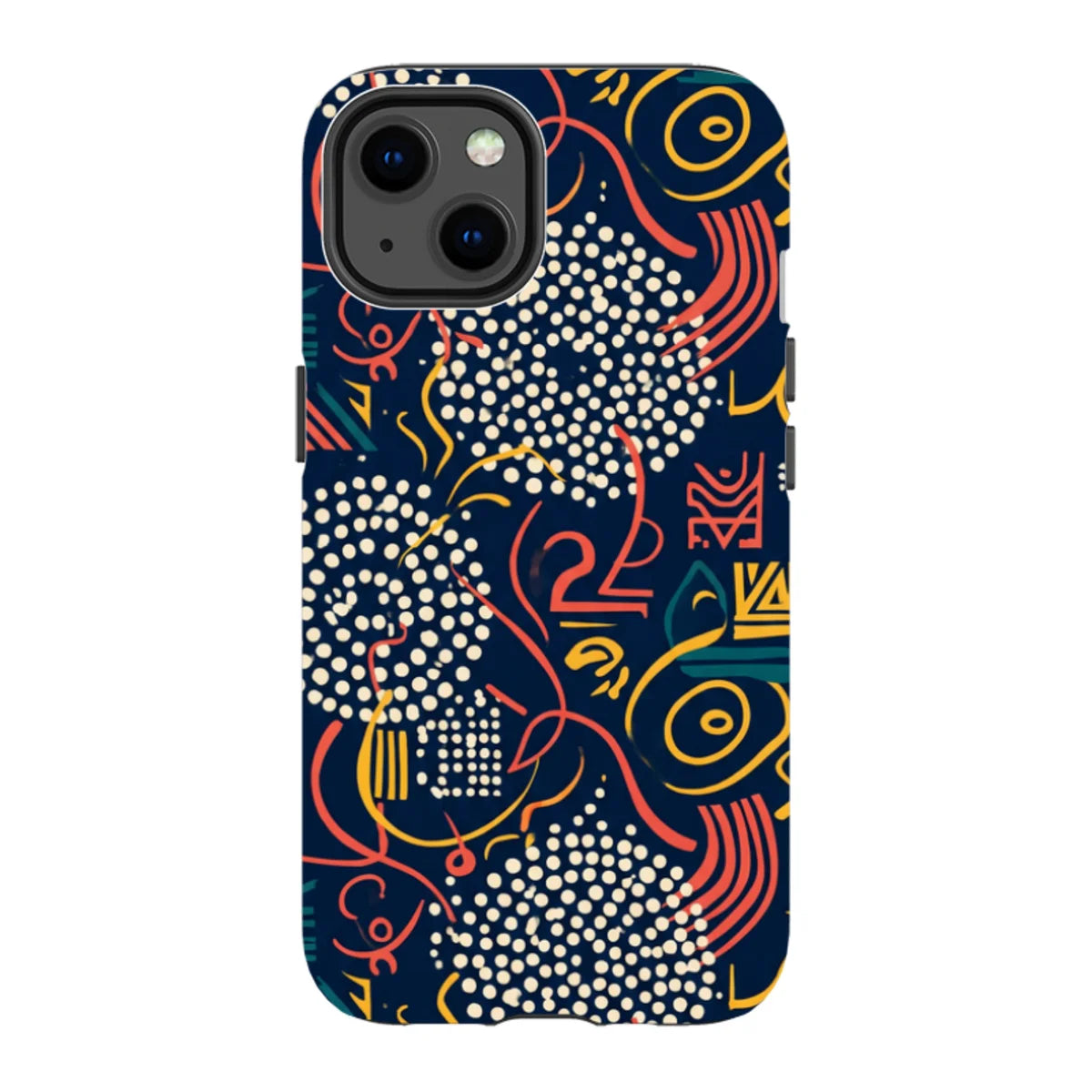 Adire Nightfall by Ada Okoye — Tough Case for iPhone — Finnaij