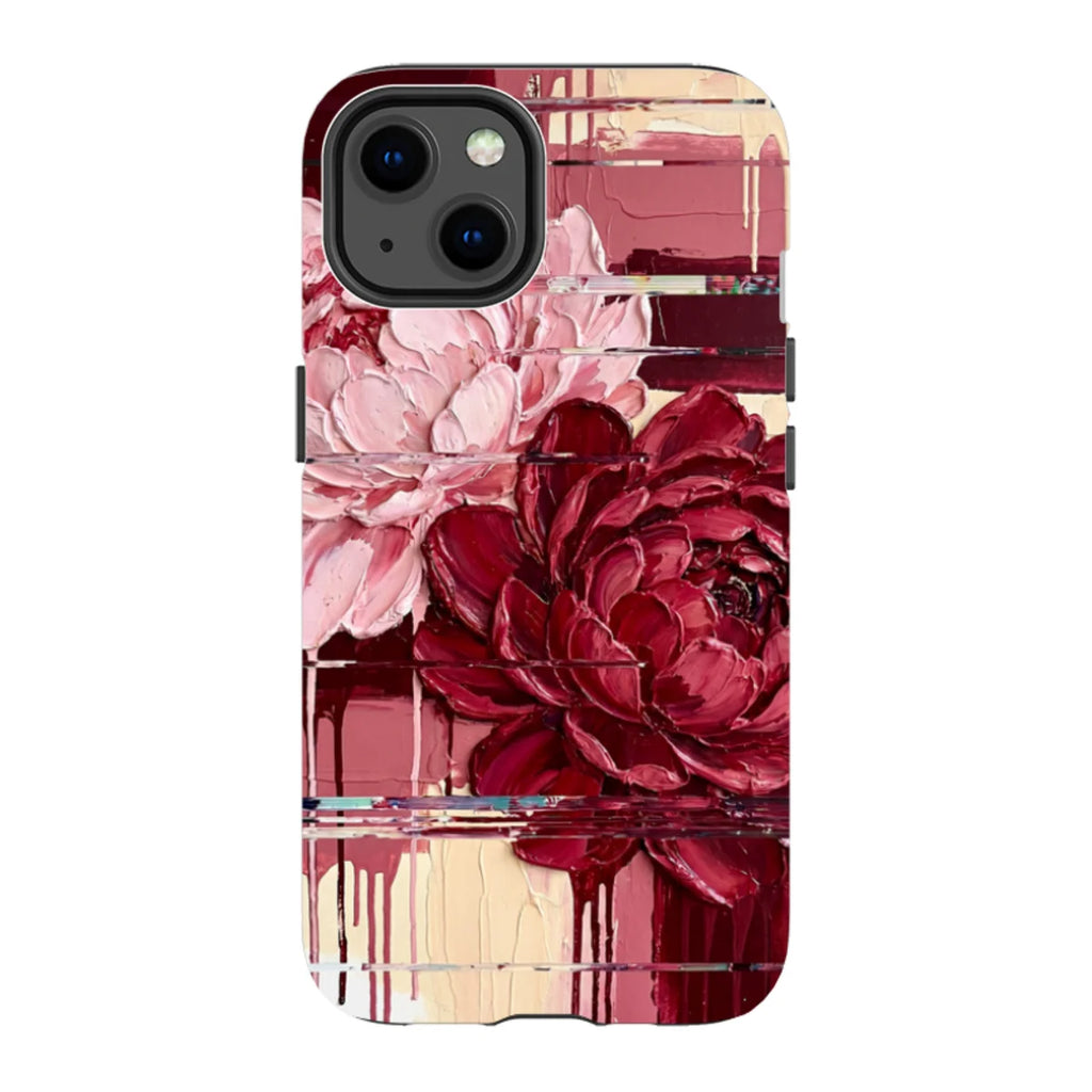 Peonies by Frida Lövström — iPhone 13 Tough Case — Finnaij