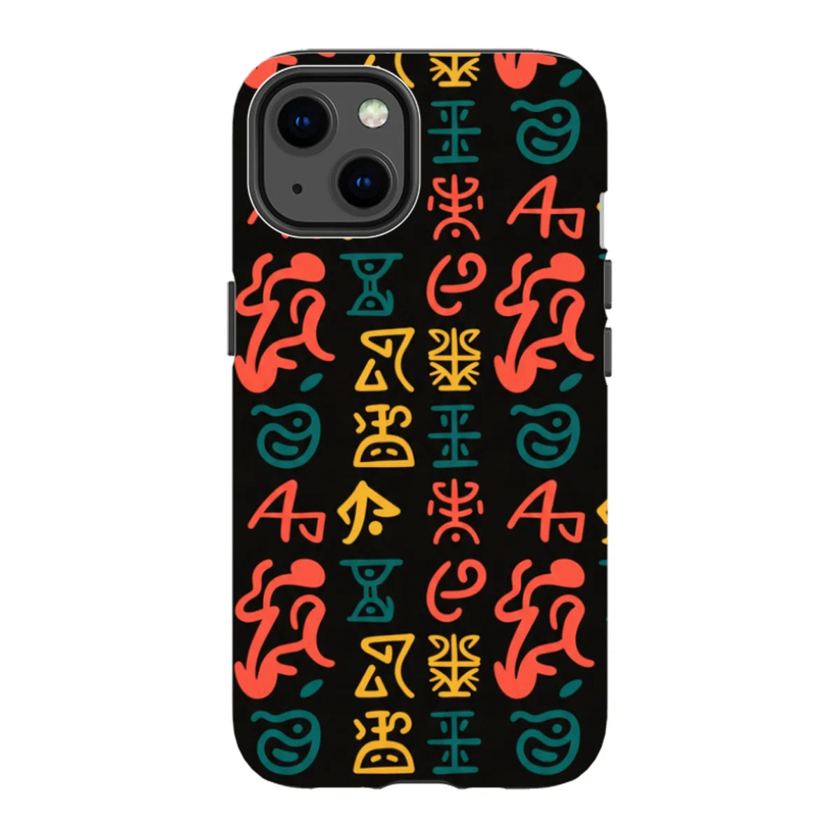 Nsibidi Pulse by Ada Okoye — Tough Case for iPhone — Finnaij