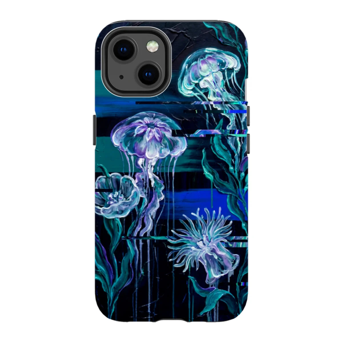 Deep-Sea Underwater Botanical Fantasy by Frida Lövström — iPhone 13 Tough Case — Finnaij