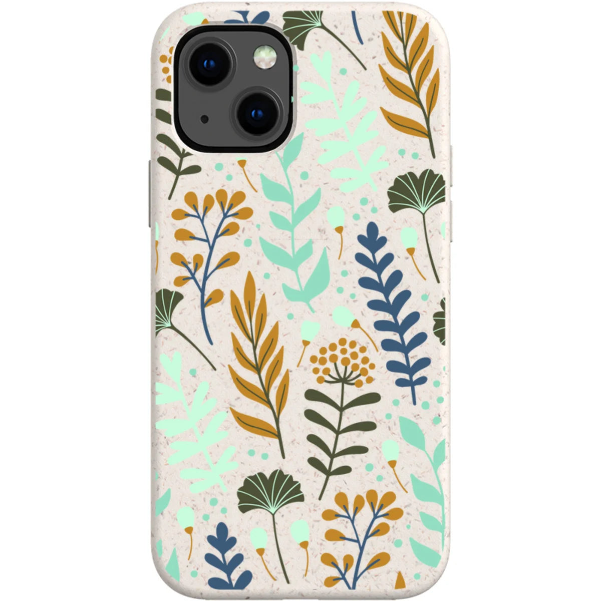 Wild Floral Natural — iPhone 13 Mini iPhone Bio-degradable Case — Finnaij