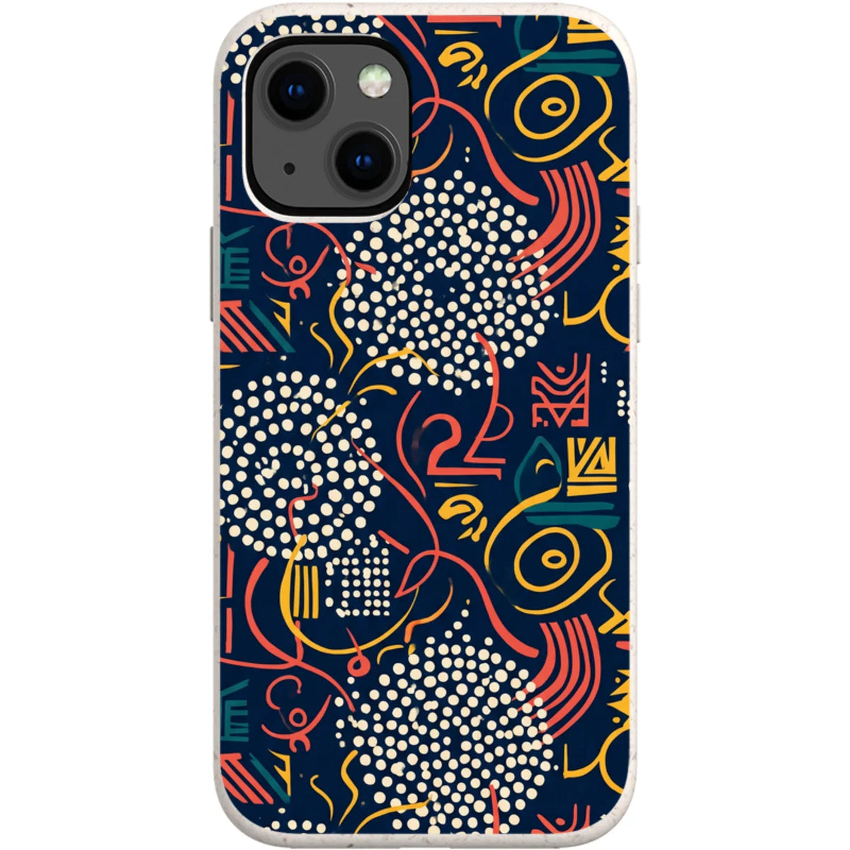 Adire Nightfall by Ada Okoye — iPhone Bio-degradable Case — Finnaij