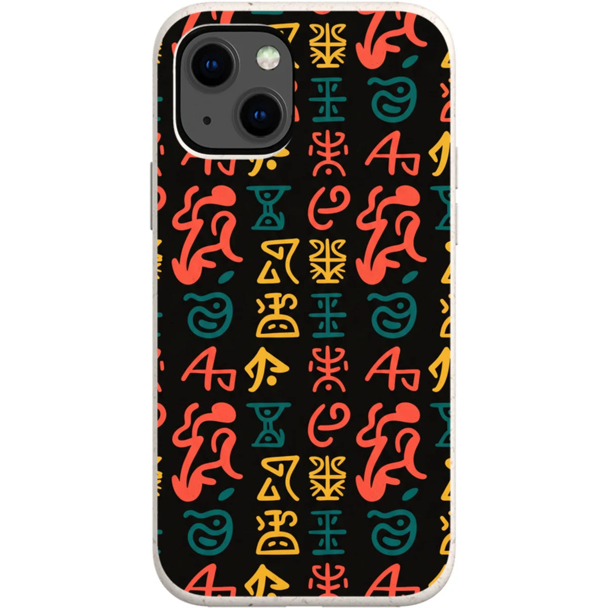 Nsibidi Pulse by Ada Okoye — iPhone Bio-degradable Case — Finnaij