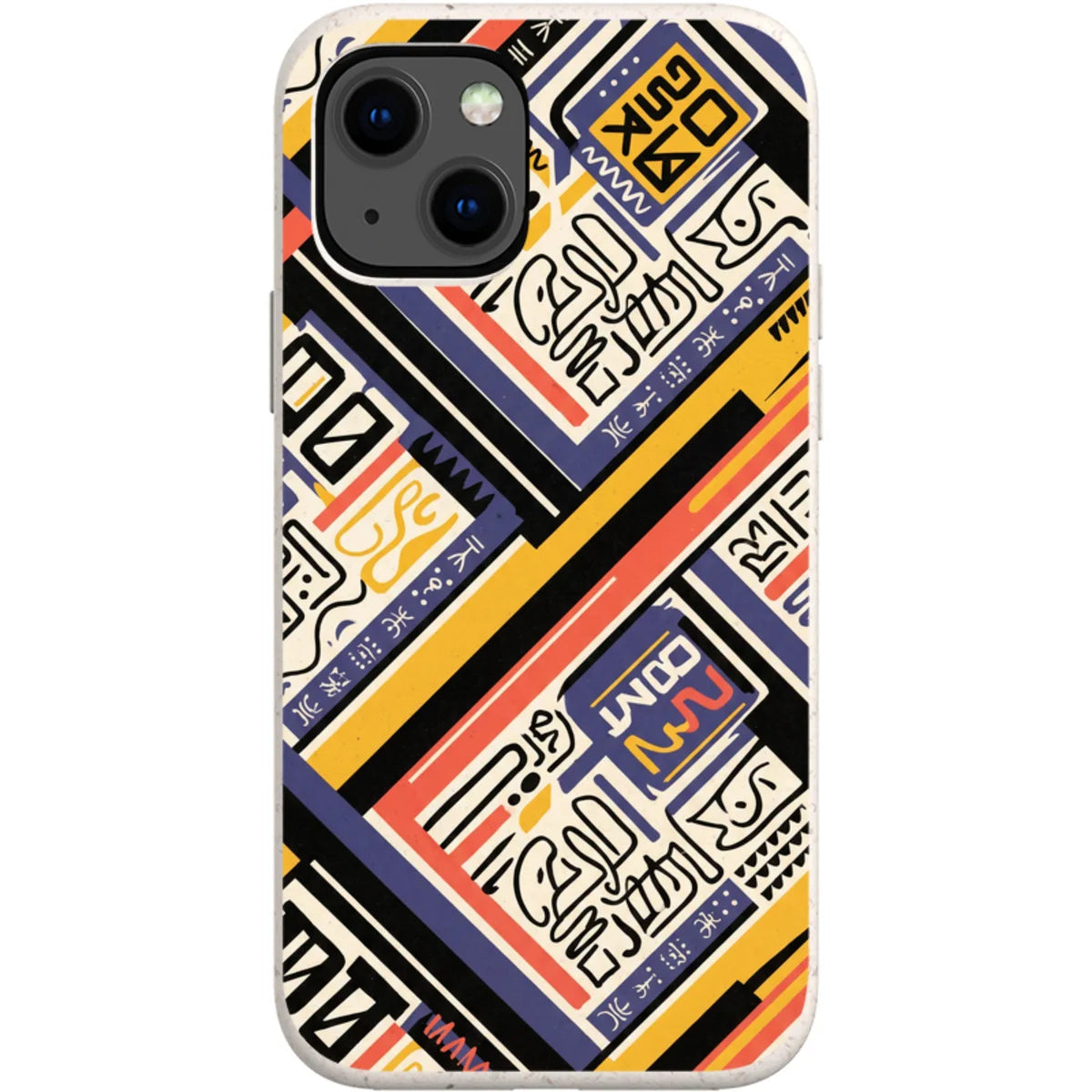 Danfo After Dark by Ada Okoye — iPhone 13 Mini iPhone Bio-degradable Case — Finnaij