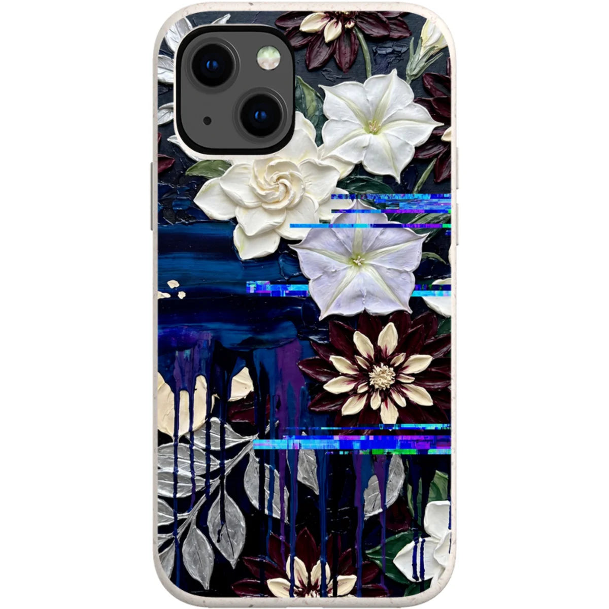 Midnight Garden by Frida Lövström — iPhone 13 Mini iPhone Bio-degradable Case — Finnaij