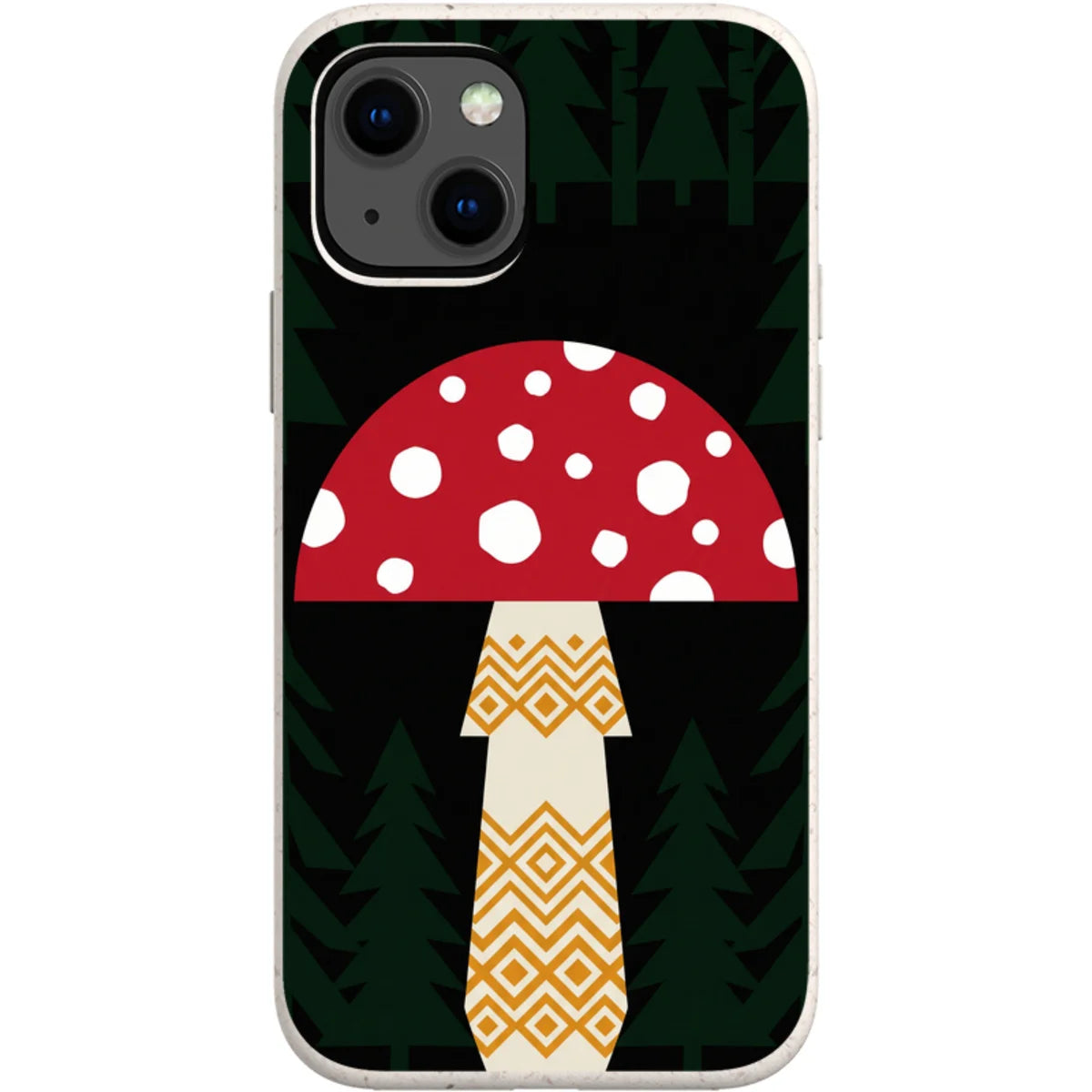 Fly Agaric — iPhone 13 Mini Bio-degradable Case — Finnaij