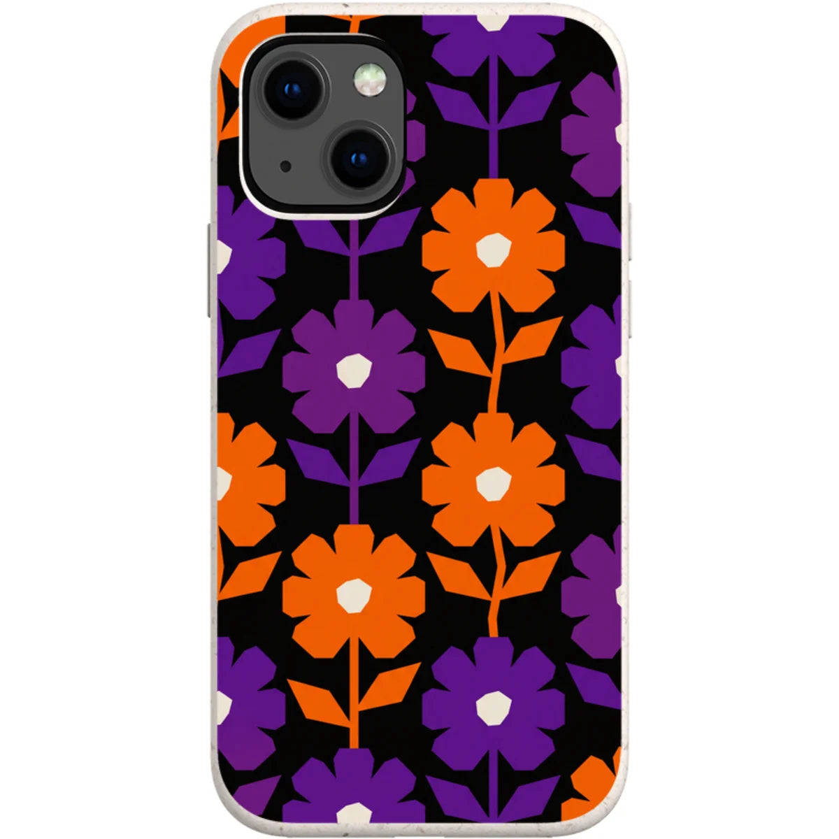 Haunted Bloom — iPhone 13 Mini Bio-degradable Case — Finnaij