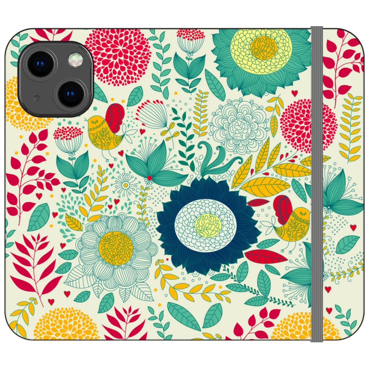 The Bird — iPhone 13 Mini Wallet Case — Finnaij