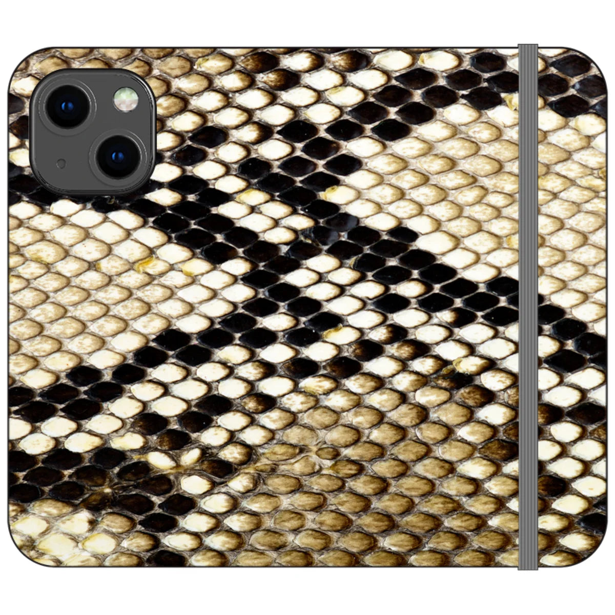 Serpent Chic — iPhone 13 Mini Wallet Case — Finnaij