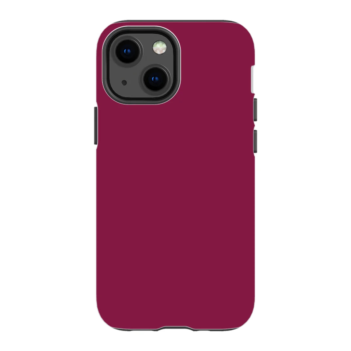 Simple Range Burgundy Orchid — iPhone 13 Mini Tough Case — Finnaij