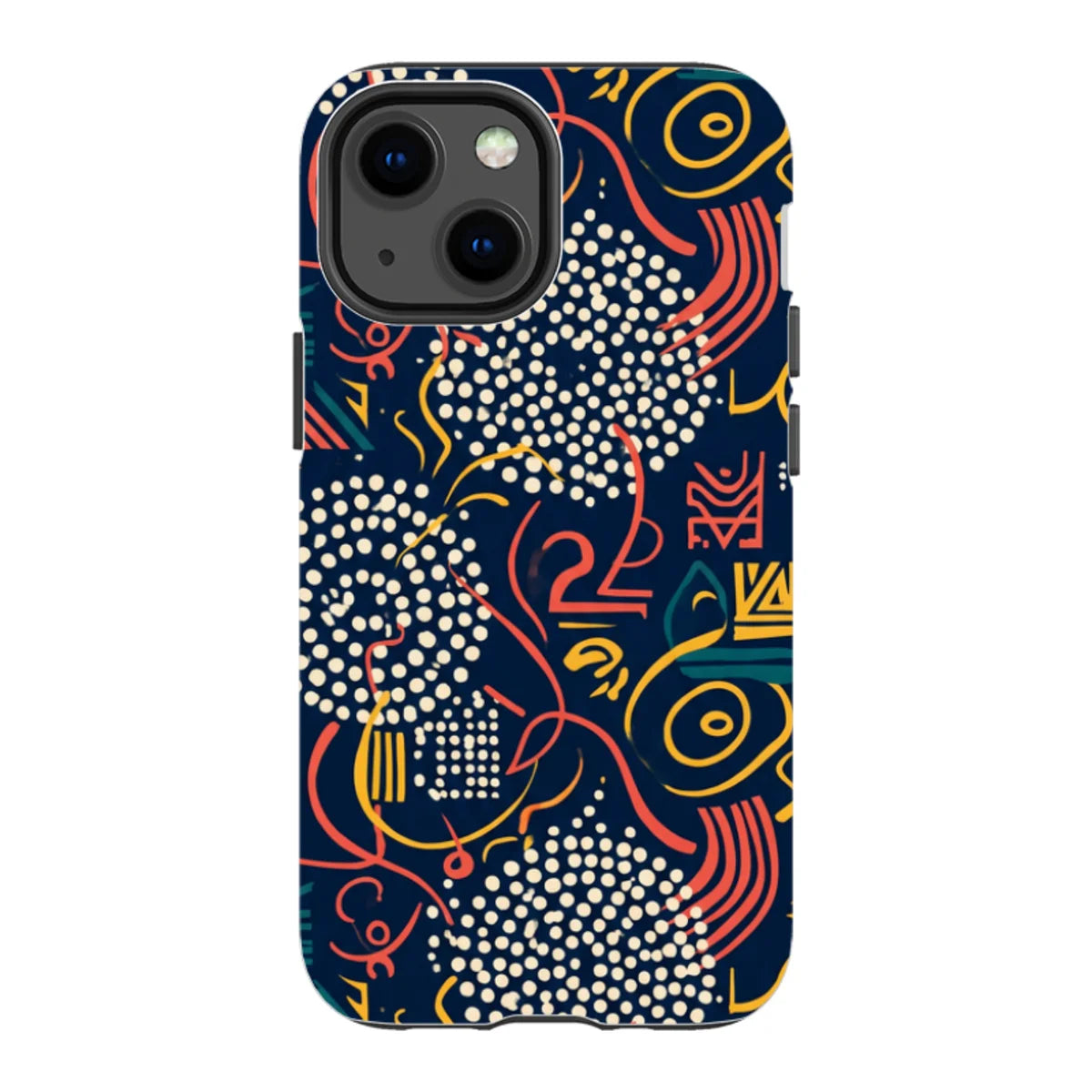 Adire Nightfall by Ada Okoye — Tough Case for iPhone — Finnaij