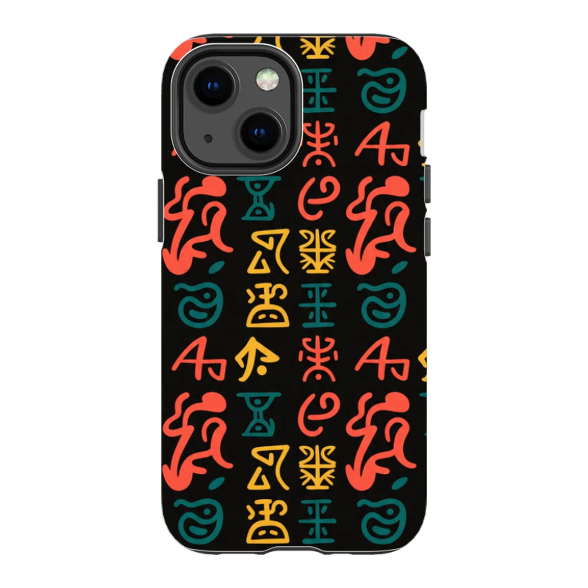 Nsibidi Pulse by Ada Okoye — Tough Case for iPhone — Finnaij