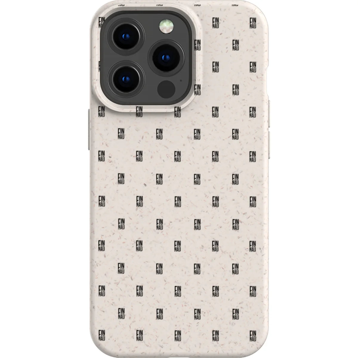 Monogram Natural — iPhone 13 Pro iPhone Bio-degradable Case — Finnaij