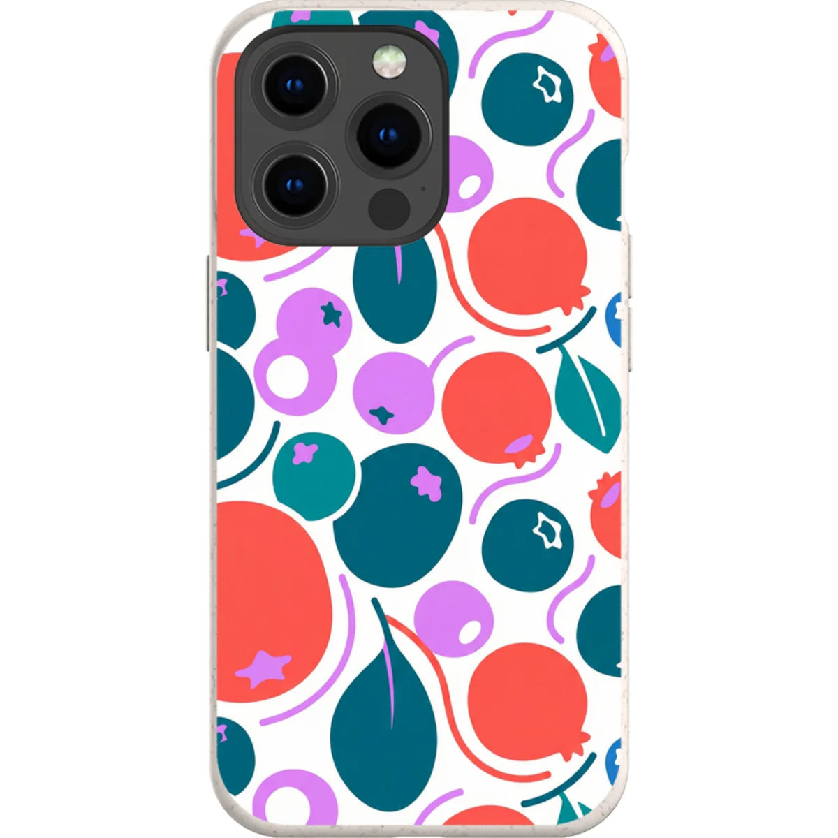 Berry Icon Remix by Salla Niemi — iPhone 13 Pro iPhone Bio-degradable Case — Finnaij
