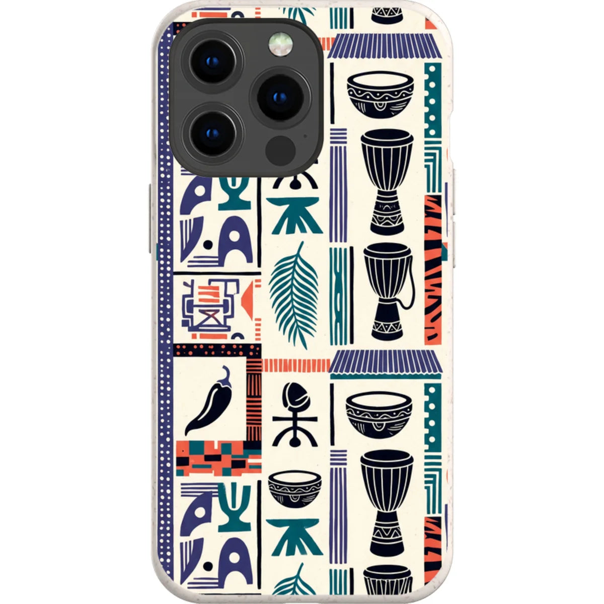 Market Day Icons by Ada Okoye — iPhone 13 Pro iPhone Bio-degradable Case — Finnaij