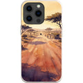 Laterite Road Golden Hour by Tobi Akinyemi — iPhone 13 Pro iPhone Bio-degradable Case — Finnaij