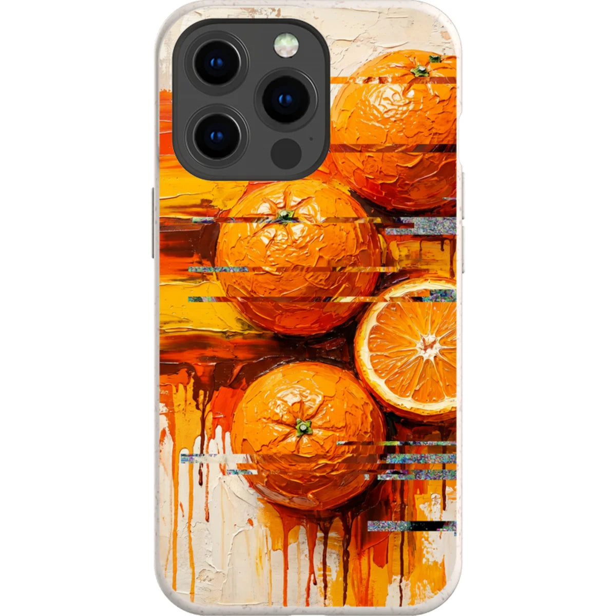 Oranges and Citrus Still Life by Frida Lövström — iPhone 13 Pro iPhone Bio-degradable Case — Finnaij