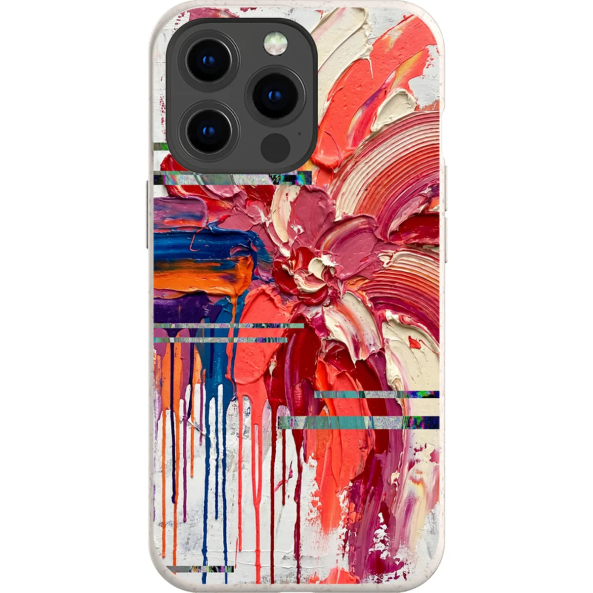 Abstract Florals by Frida Lövström — iPhone 13 Pro iPhone Bio-degradable Case — Finnaij