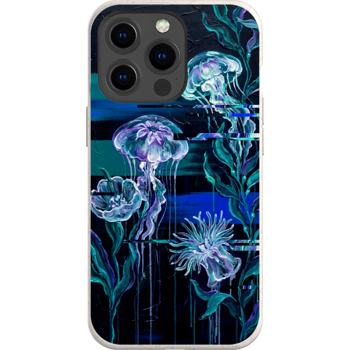 Deep-Sea Underwater Botanical Fantasy by Frida Lövström — iPhone 13 Pro iPhone Bio-degradable Case — Finnaij