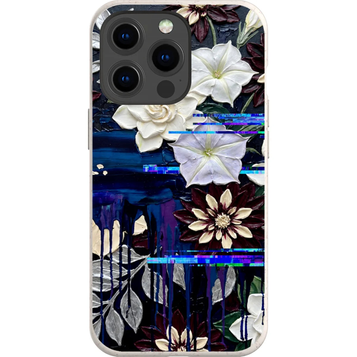 Midnight Garden by Frida Lövström — iPhone 13 Pro iPhone Bio-degradable Case — Finnaij