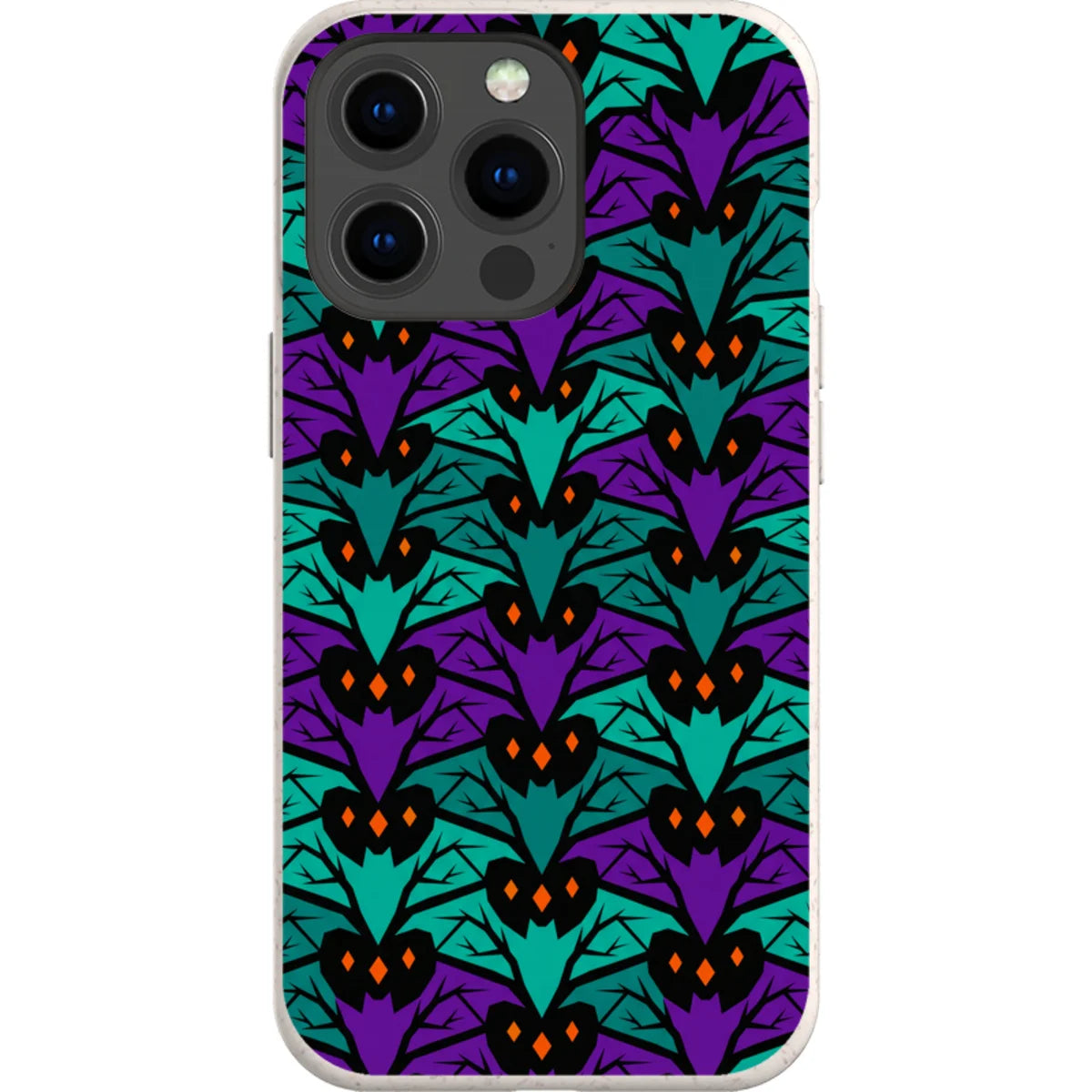 Bat Forest — iPhone 13 Pro Bio-degradable Case — Finnaij
