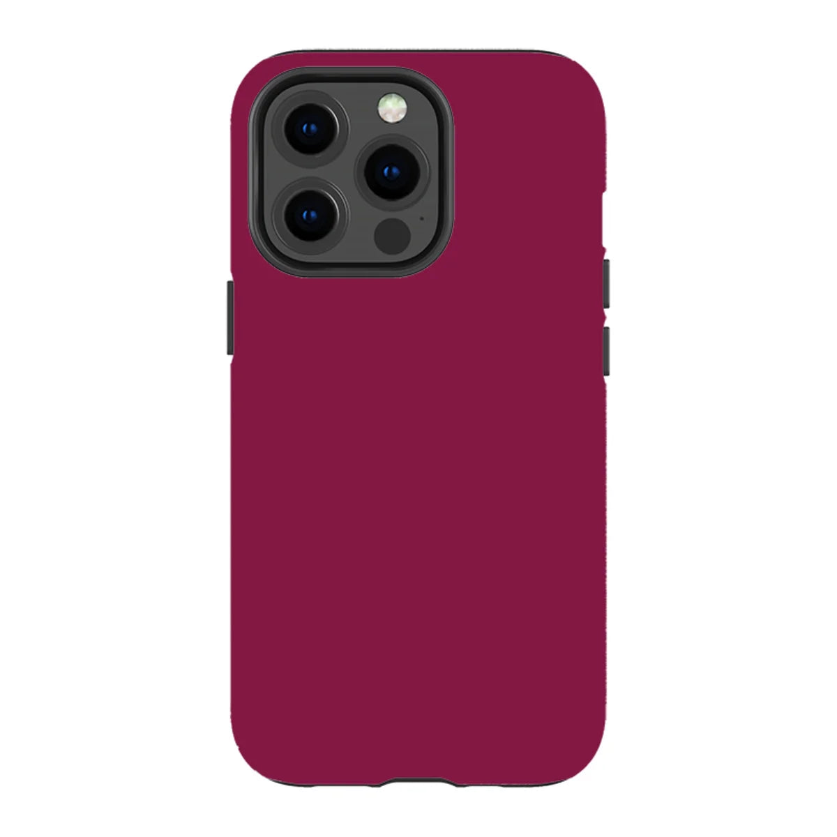 Simple Range Burgundy Orchid — iPhone 13 Pro MagSafe Tough Case — Finnaij