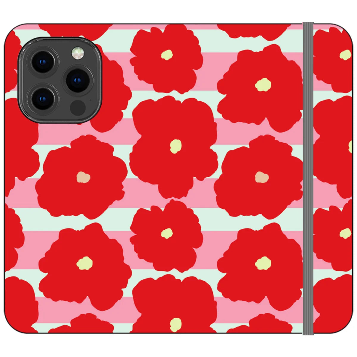 Bold Floral — iPhone 13 Pro Wallet Case — Finnaij