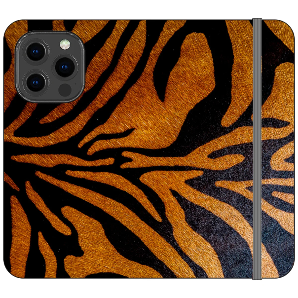 Stripes of the Wild — iPhone 13 Pro Wallet Case — Finnaij