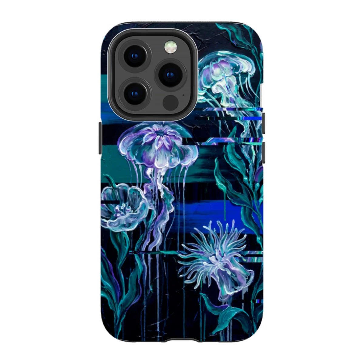 Deep-Sea Underwater Botanical Fantasy by Frida Lövström — iPhone 13 Pro Tough Case — Finnaij