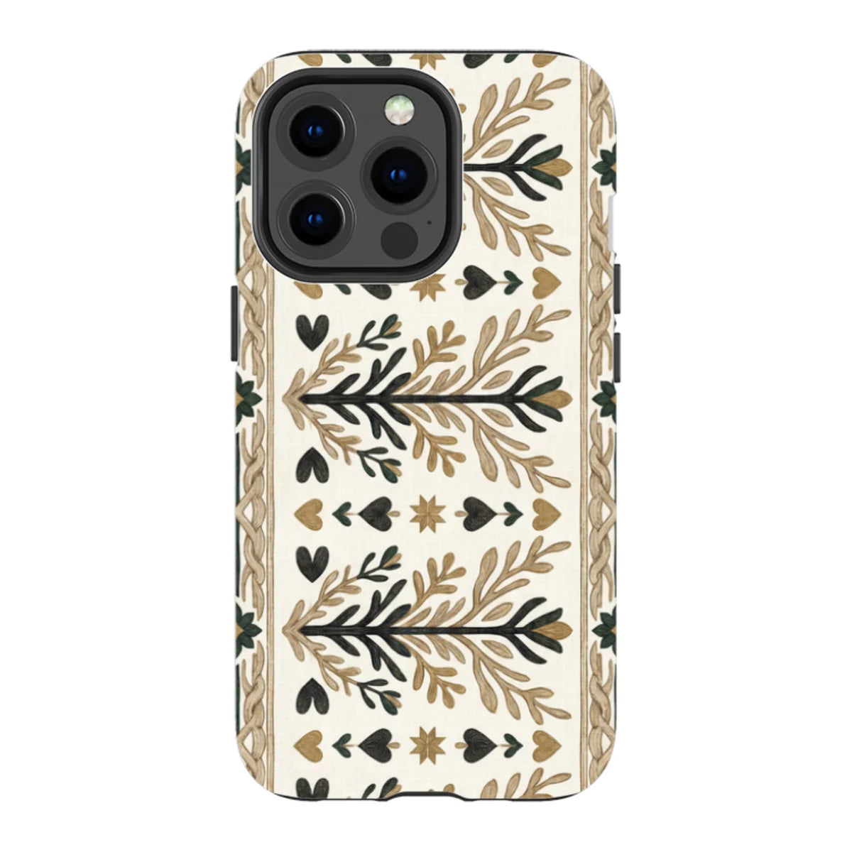 Heritage Border by Elsi Vaarala — iPhone 13 Pro Tough Case — Finnaij