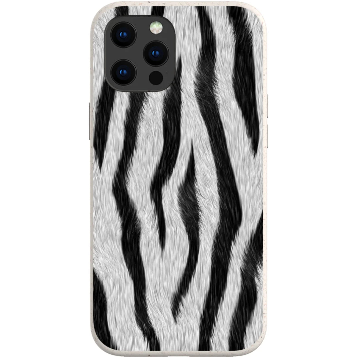 Zebra Groove — iPhone 13 Pro Max iPhone Bio-degradable Case — Finnaij
