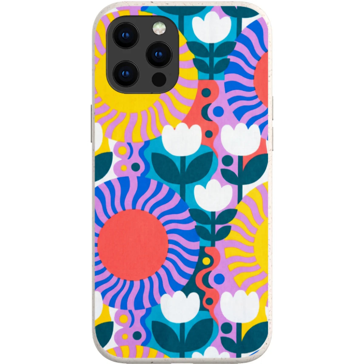 Midnight Sun Mod Bloom by Salla Niemi — iPhone 13 Pro Max iPhone Bio-degradable Case — Finnaij