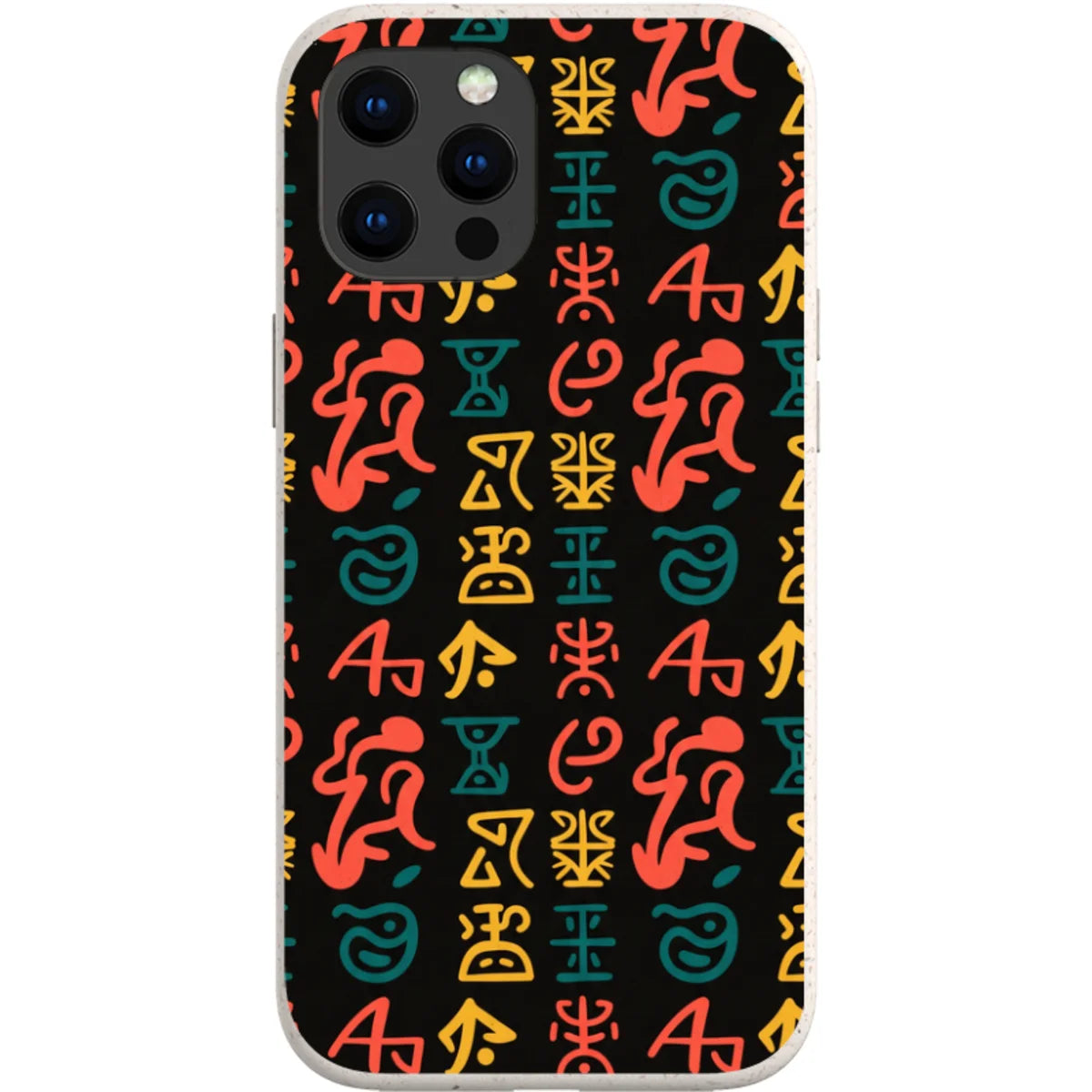 Nsibidi Pulse by Ada Okoye — iPhone Bio-degradable Case — Finnaij