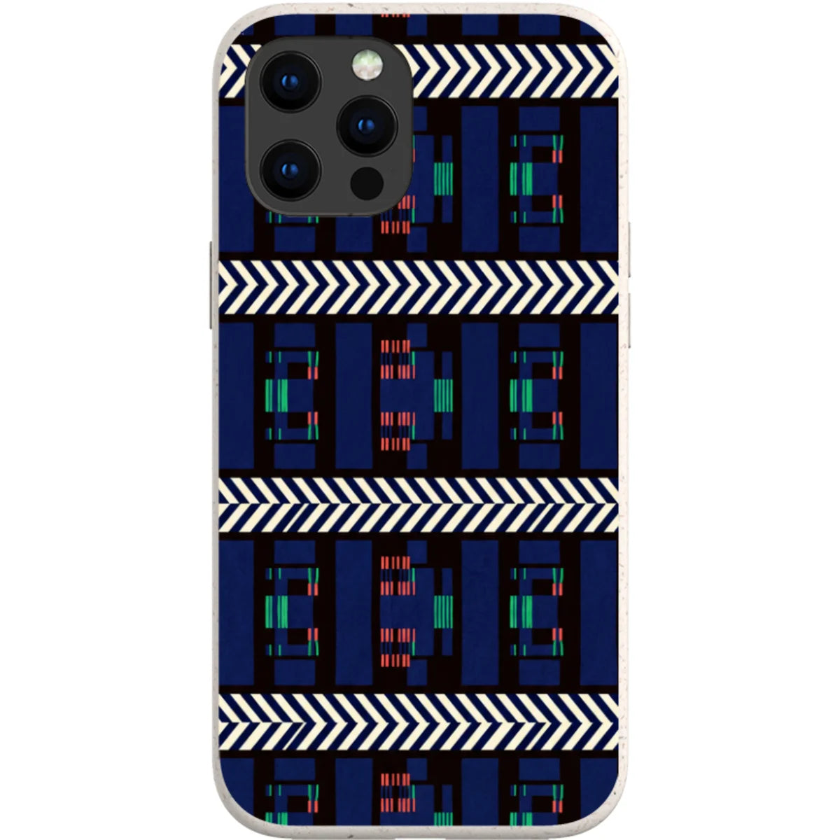 Midnight Aso-Oke by Ada Okoye — iPhone 13 Pro Max iPhone Bio-degradable Case — Finnaij