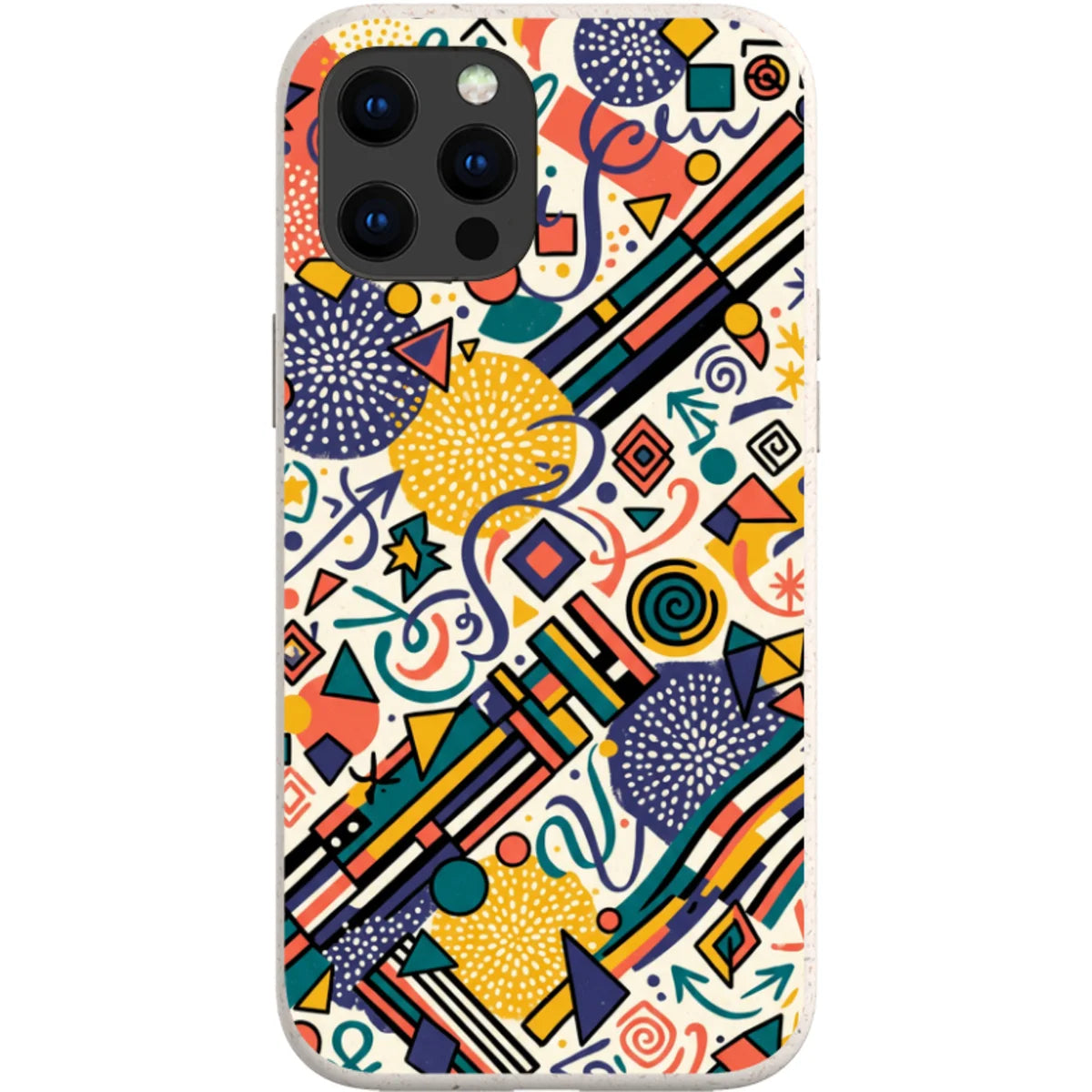 Festival Confetti (Daylight) by Ada Okoye — iPhone 13 Pro Max iPhone Bio-degradable Case — Finnaij