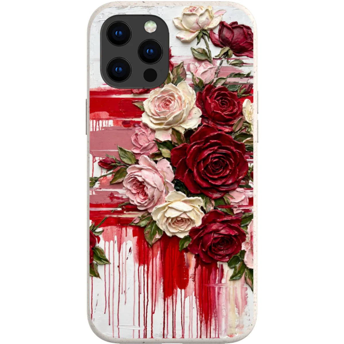 Roses by Frida Lövström — iPhone 13 Pro Max iPhone Bio-degradable Case — Finnaij