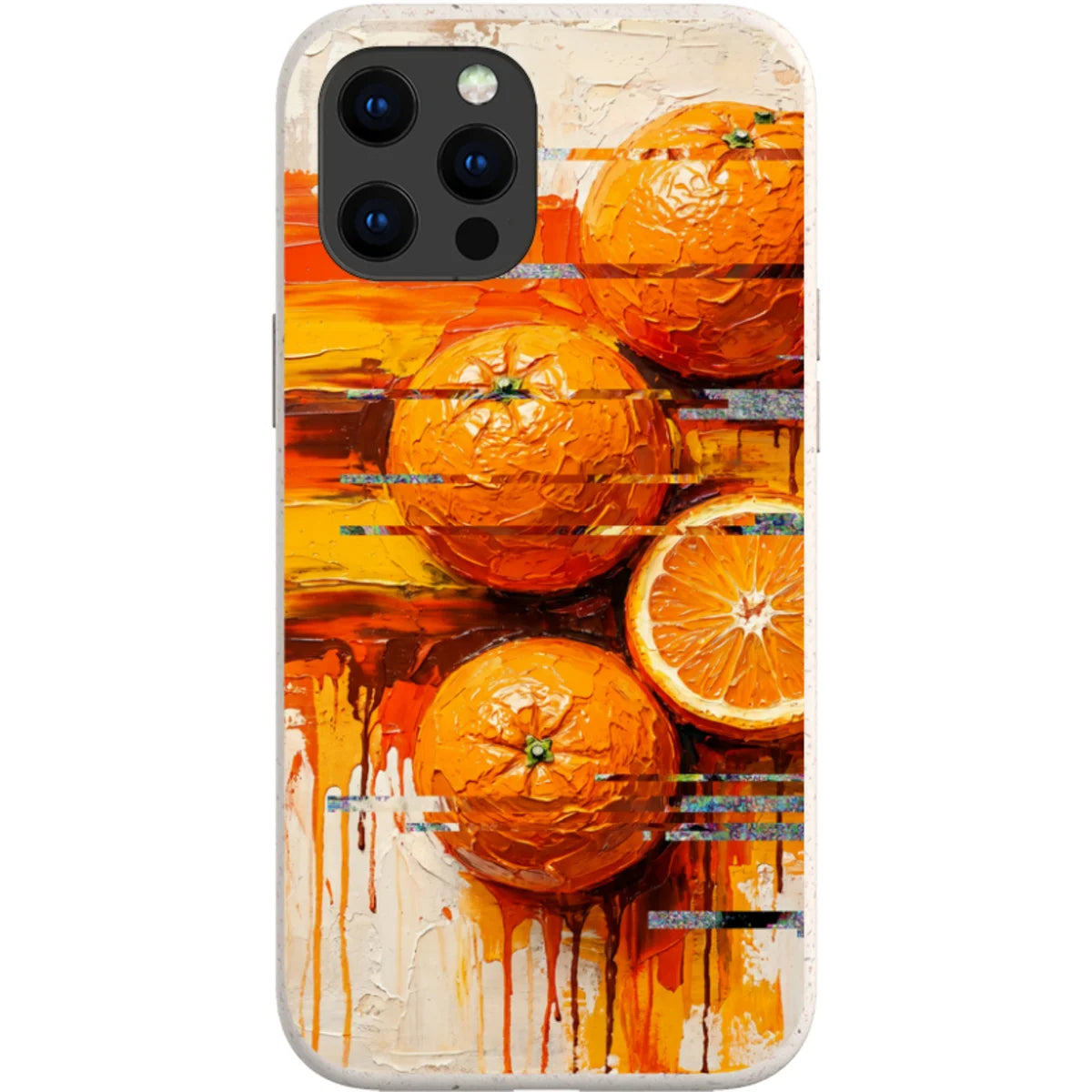 Oranges and Citrus Still Life by Frida Lövström — iPhone 13 Pro Max iPhone Bio-degradable Case — Finnaij
