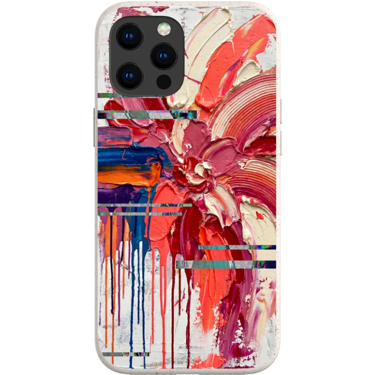 Abstract Florals by Frida Lövström — iPhone 13 Pro Max iPhone Bio-degradable Case — Finnaij