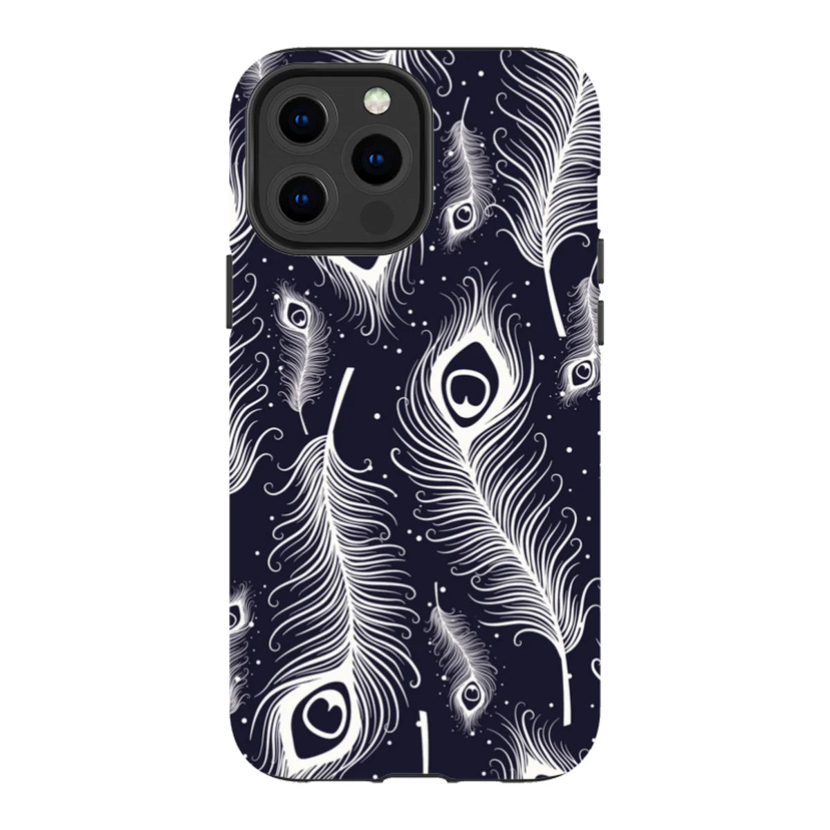 Feathers in Bloom — iPhone 13 Pro Max Magsafe Tough Case — Finnaij