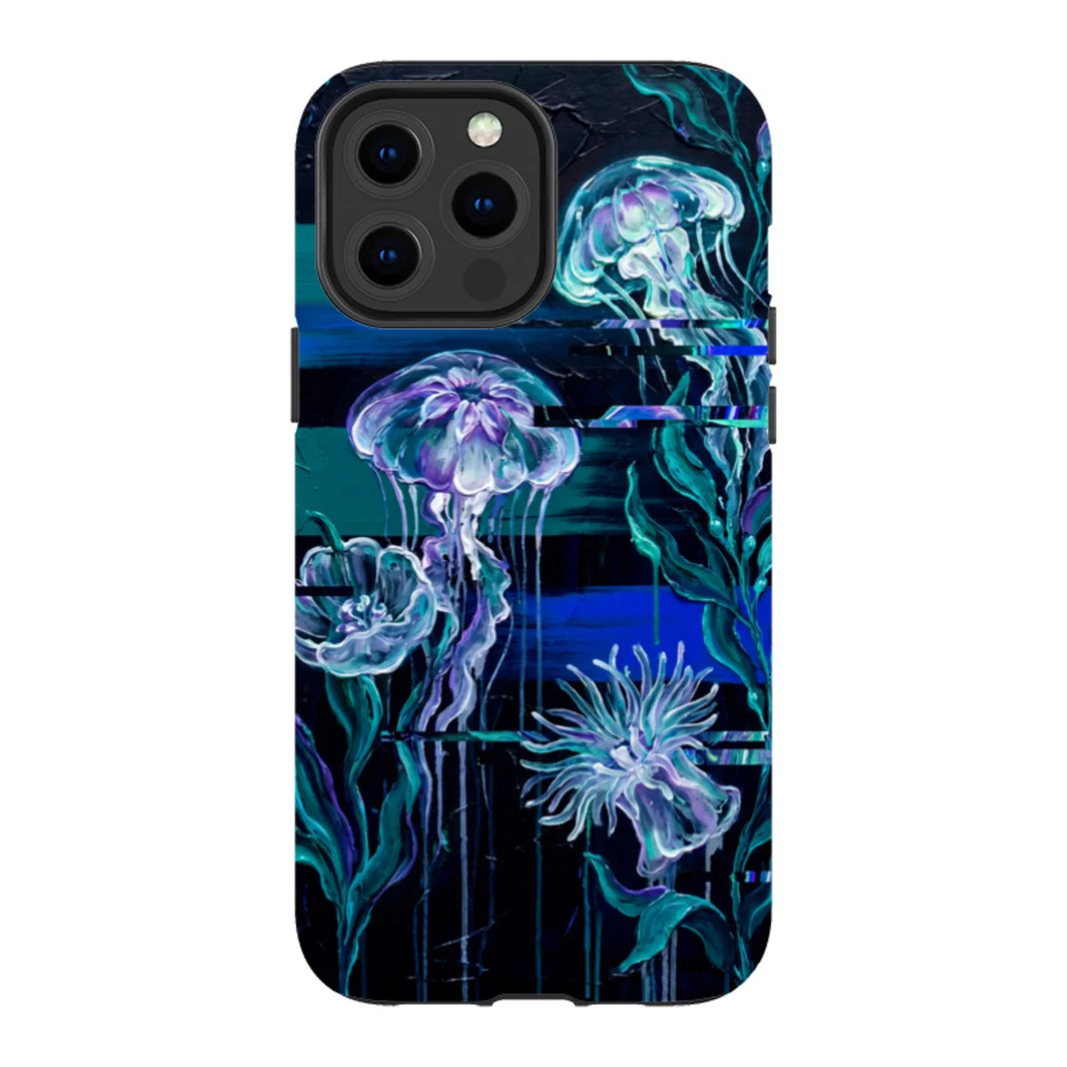 Deep-Sea Underwater Botanical Fantasy by Frida Lövström — iPhone 13 Pro Max Magsafe Tough Case — Finnaij