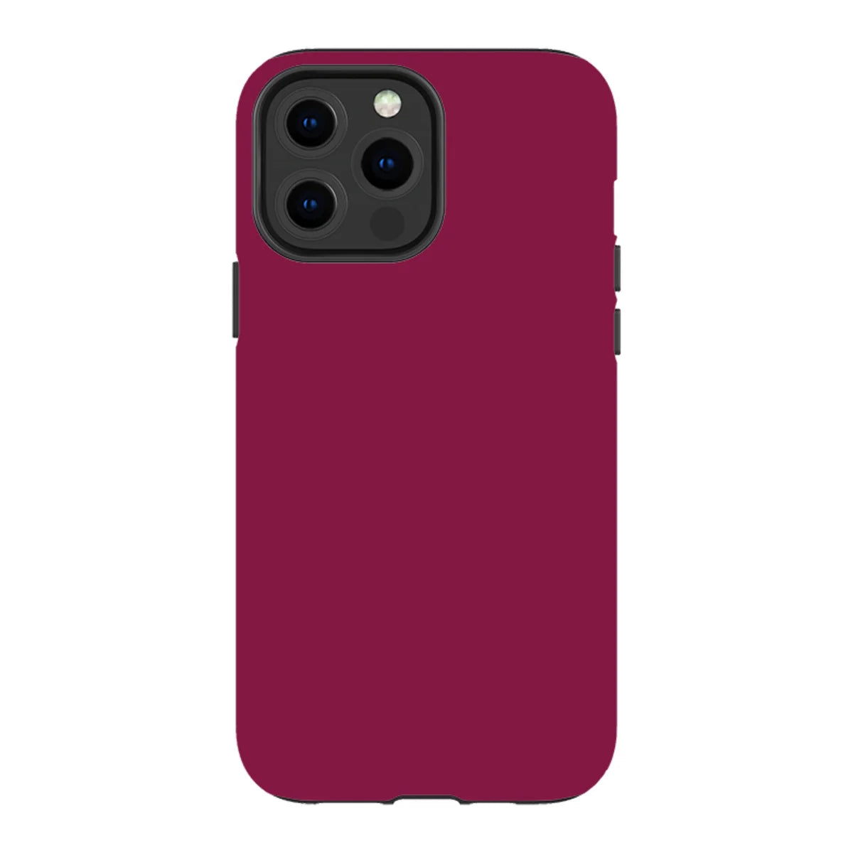 Simple Range Burgundy Orchid — iPhone 13 Pro Max MagSafe Tough Case — Finnaij
