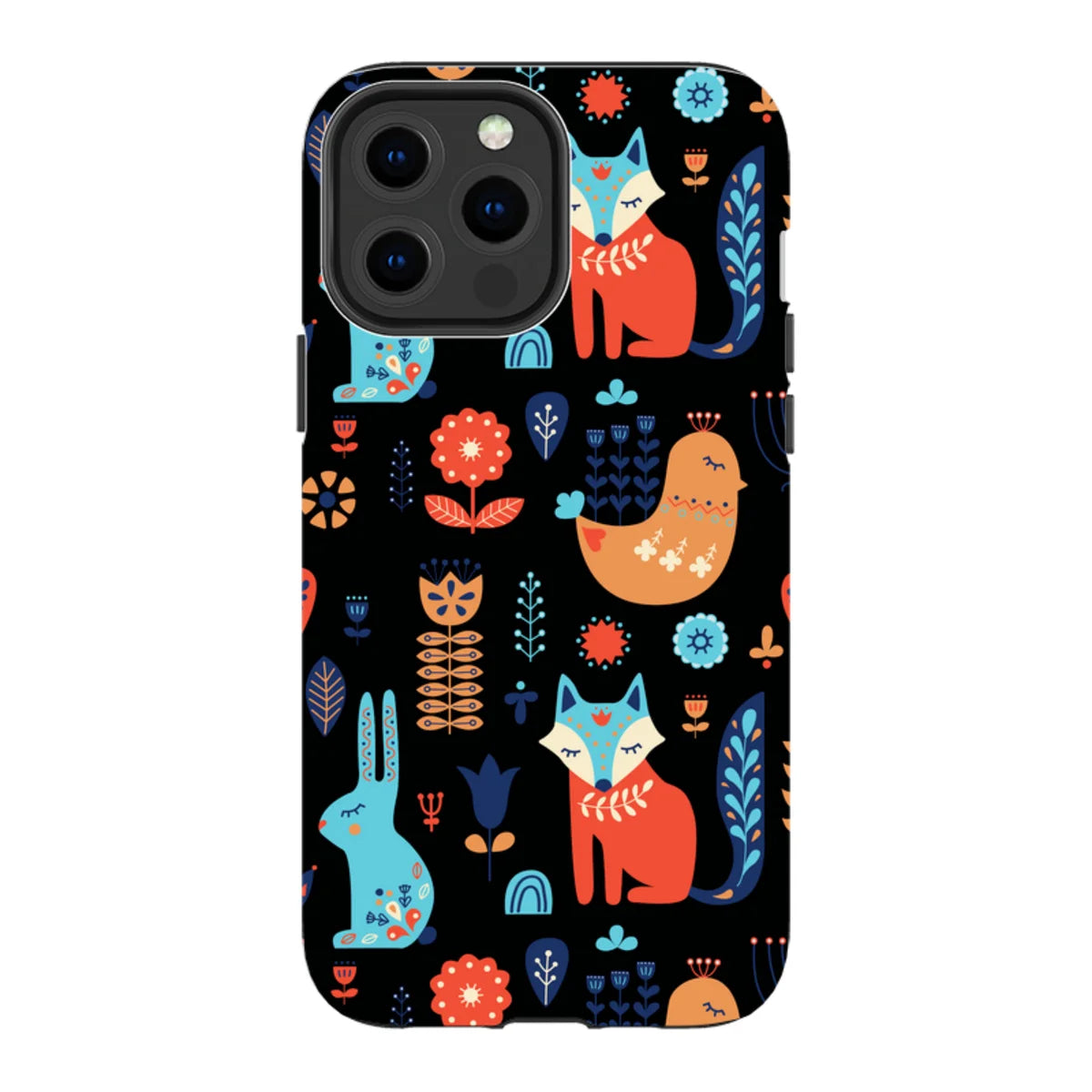 Nordic Ornament Black — iPhone 13 Pro Max Tough Case — Finnaij