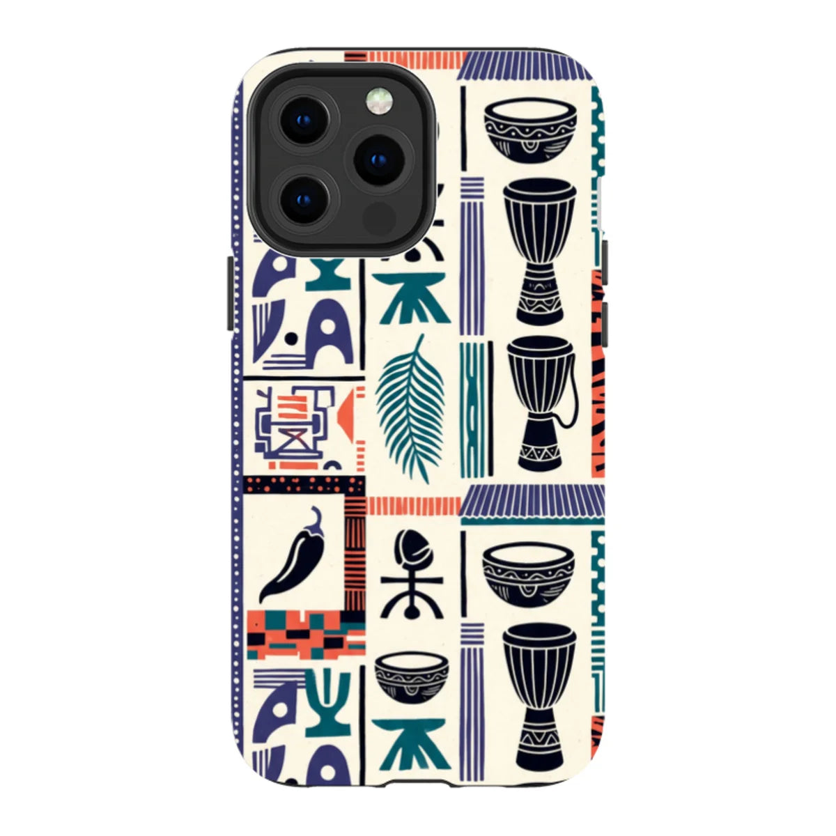 Market Day Icons by Ada Okoye — iPhone 13 Pro Max Tough Case — Finnaij